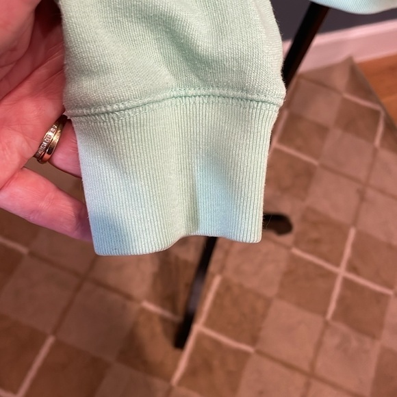 PINK Victoria's Secret Mint Green Sweatshirt - Picture 5 of 12